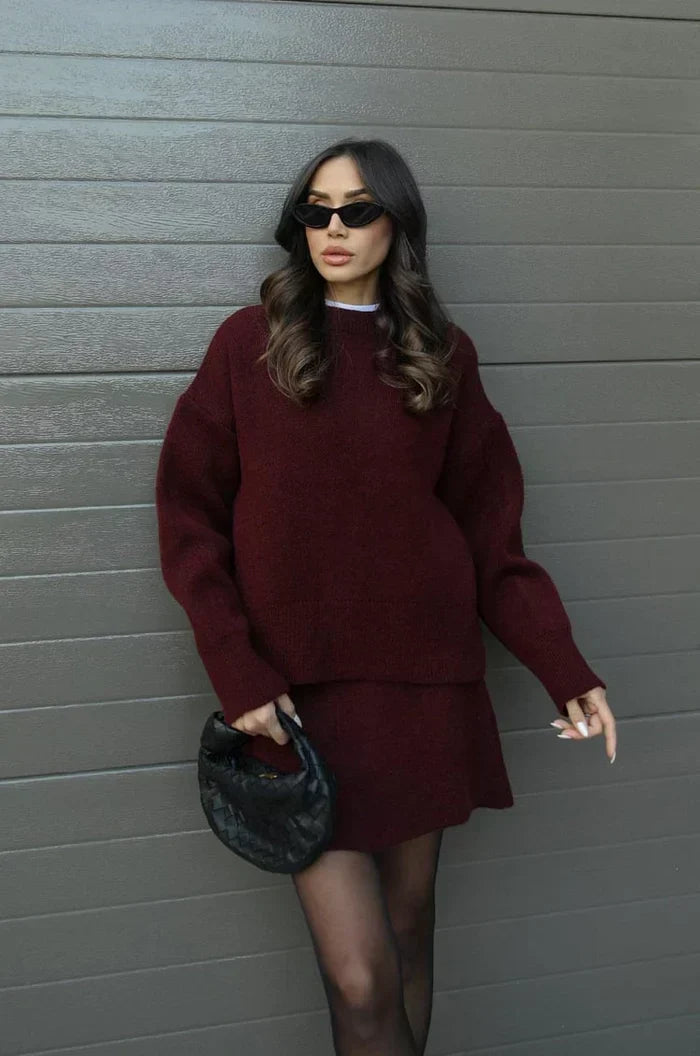 Leah | Soft knit suit