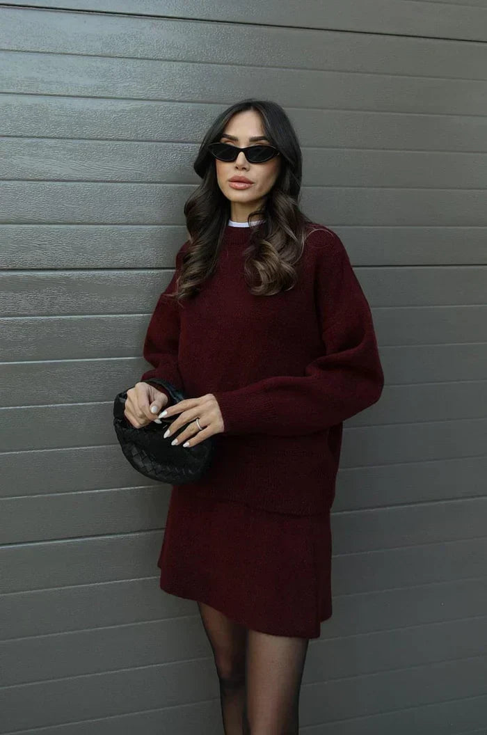 Leah | Soft knit suit