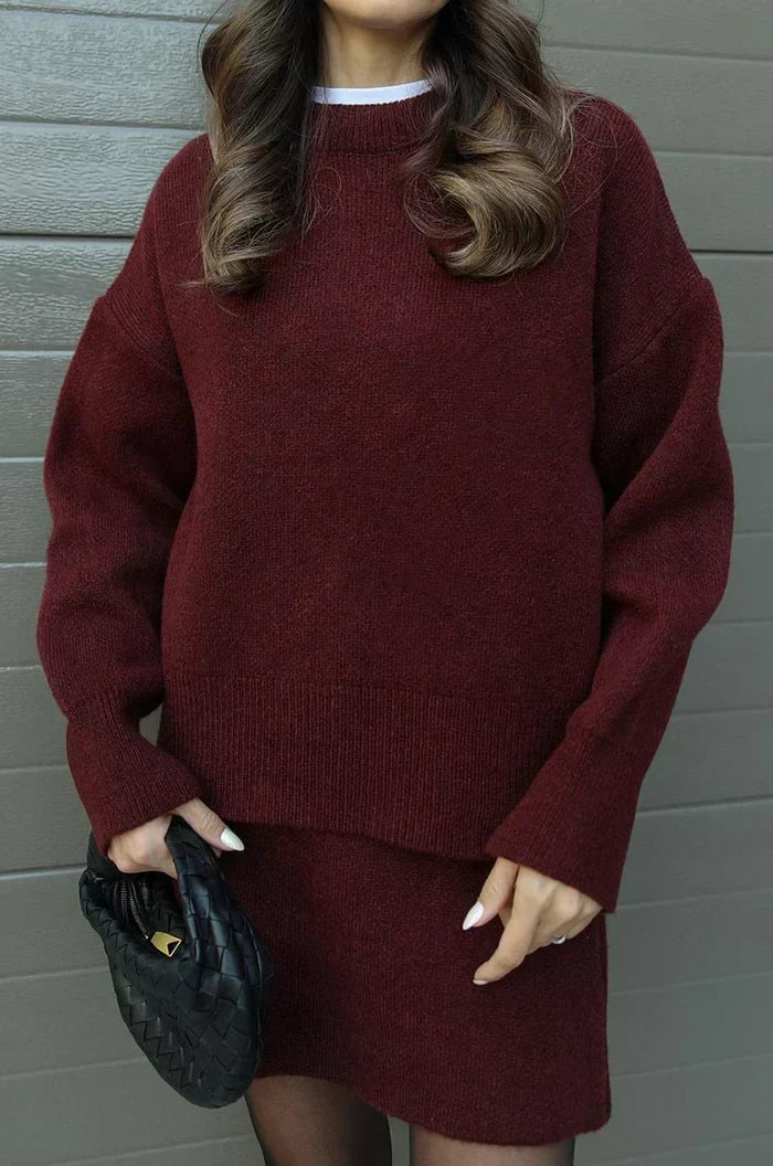 Leah | Soft knit suit