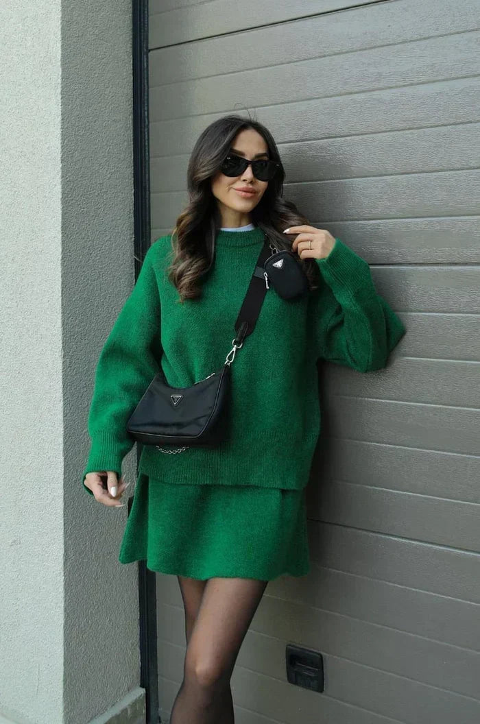 Leah | Soft knit suit