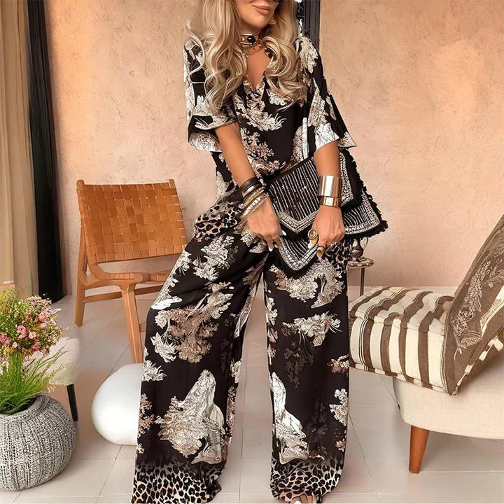 Seraphina | Printed Two-Piece Ensemble